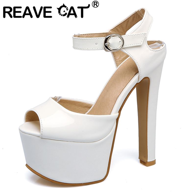 Women'S Shoes Peep Toe - REAVE CAT Sandalias de mujer a