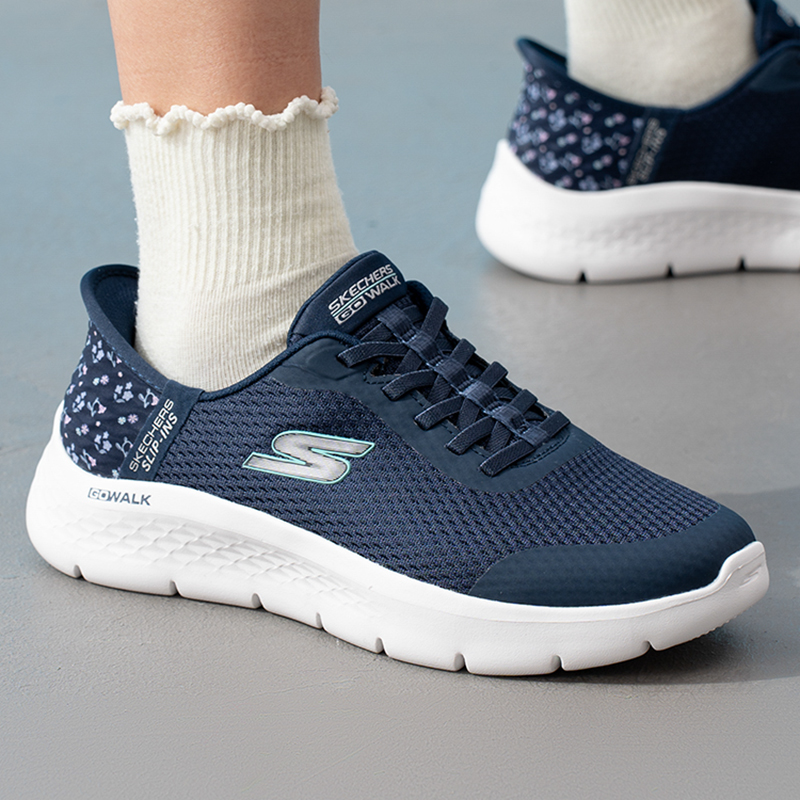 Women Shoes Skechers - Skechers 125525-NVY Zapatillas Deportivas Casuales para
