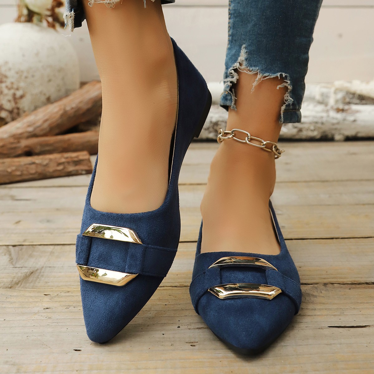Women Shoes Heels - Primavera y otoño elegante puntiagudo Sexy