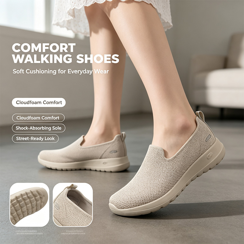 Women Shoes Skechers - Zapatos Slip-On Originales Skechers Go Walk