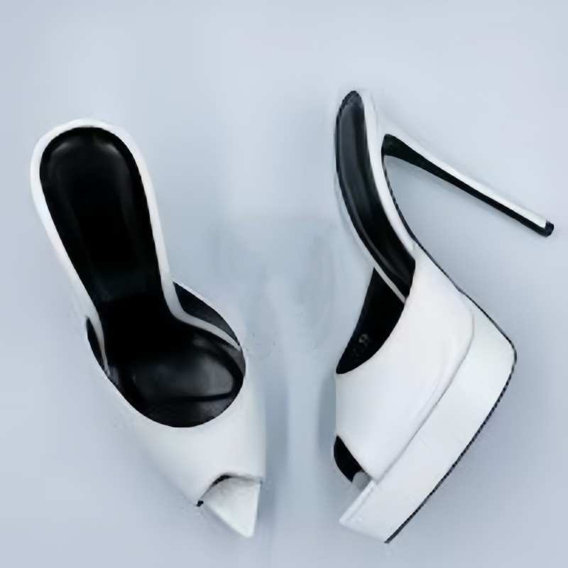 Women'S Shoes Peep Toe - MKKHOU zapatos de tacón a la