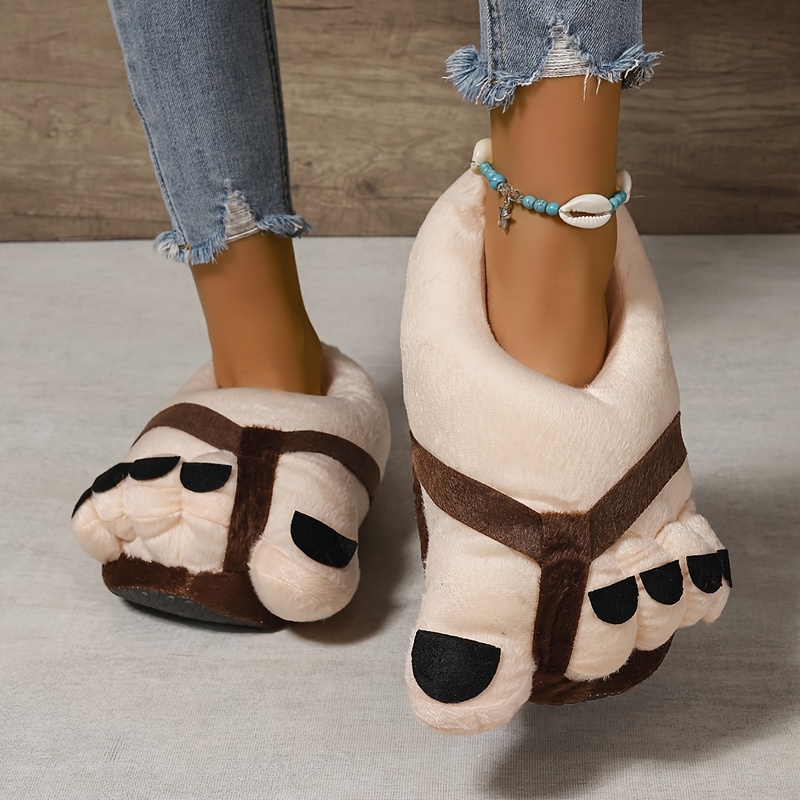 Women Shoes For Big Feet - Pantuflas de invierno de talla pequeña,