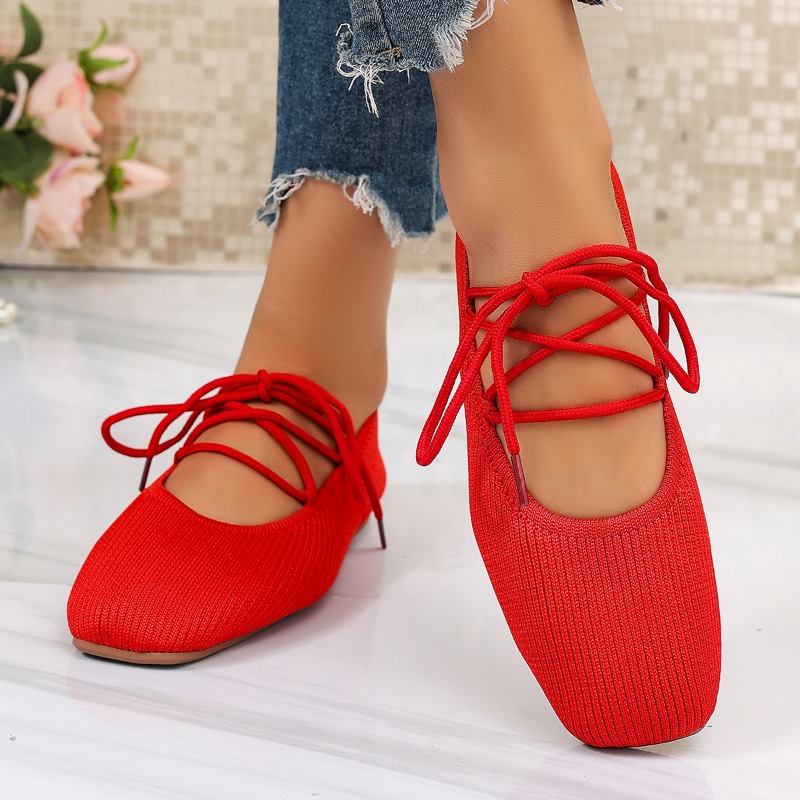 Shoes Women Pumps - Zapatos Planos Franceses Estilo Mary Jane,