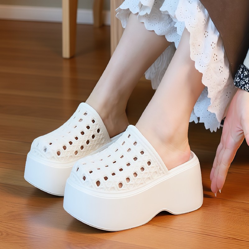 Platform Sneakers Chunky - Sandalias de Plataforma con Suela Gruesa