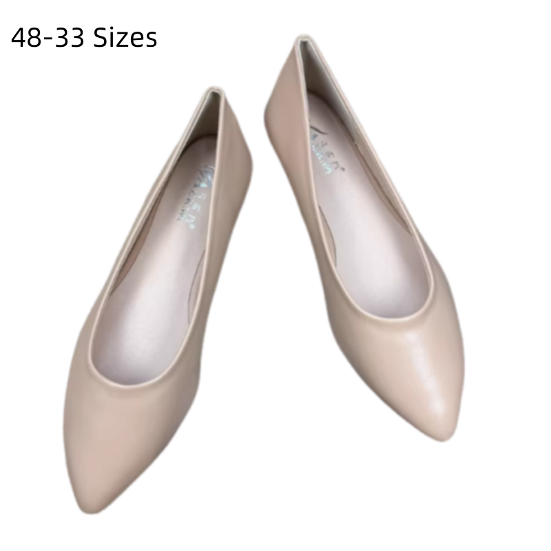 Women Shoes For Big Feet - Zapatos planos sencillos para mujer, con