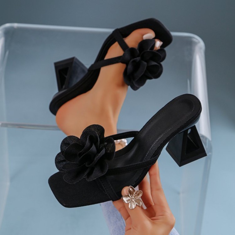 Women Shoes Formal - Sandalias de tacón alto con decoración