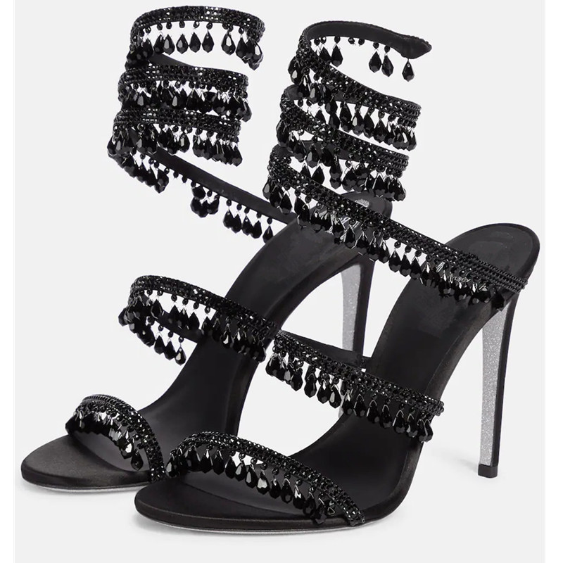 Sandalias de tacón de aguja co - Women'S Shoes Peep Toe reseña y precio