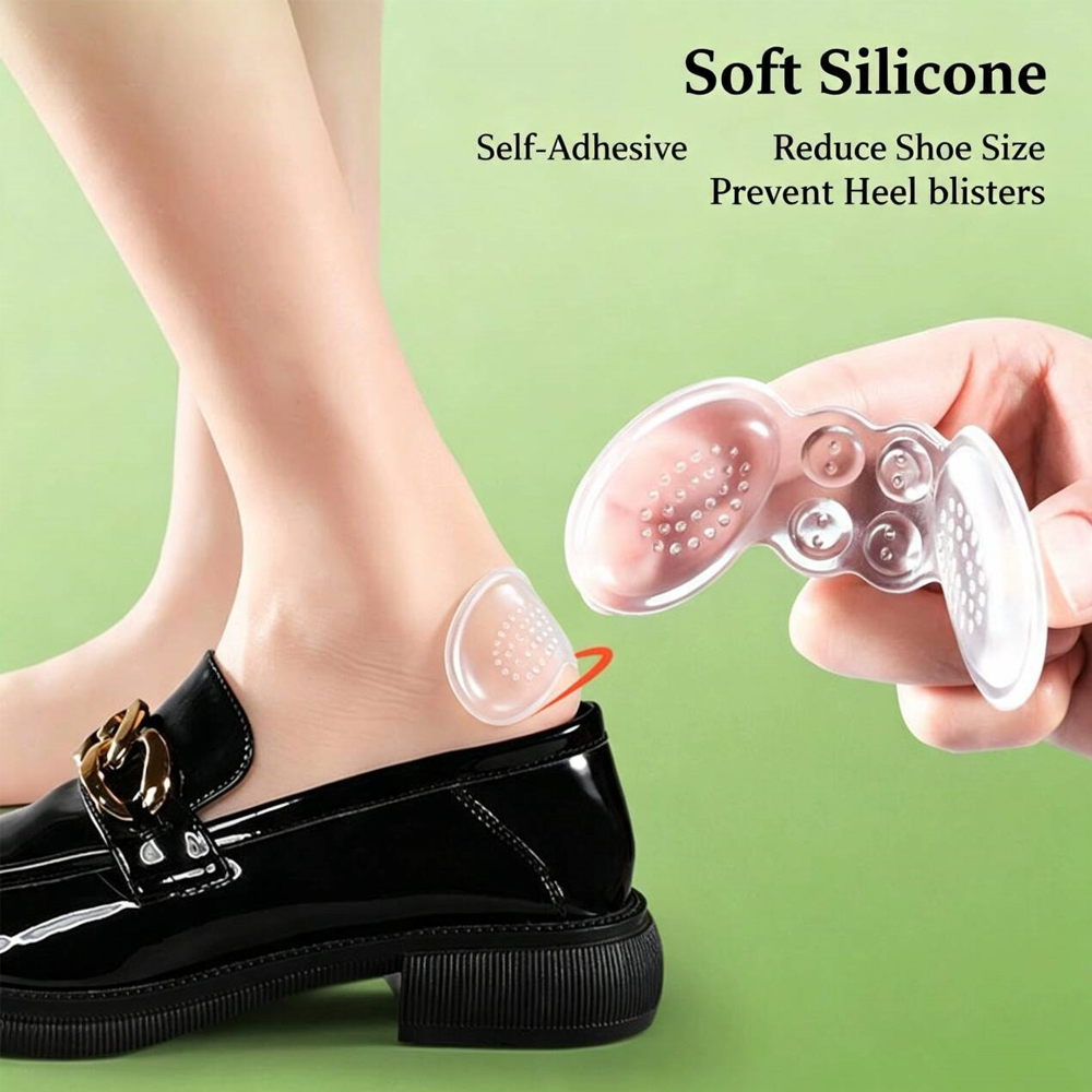 6 protectores de talón de gel  - Women Shoes For Big Feet reseña y precio
