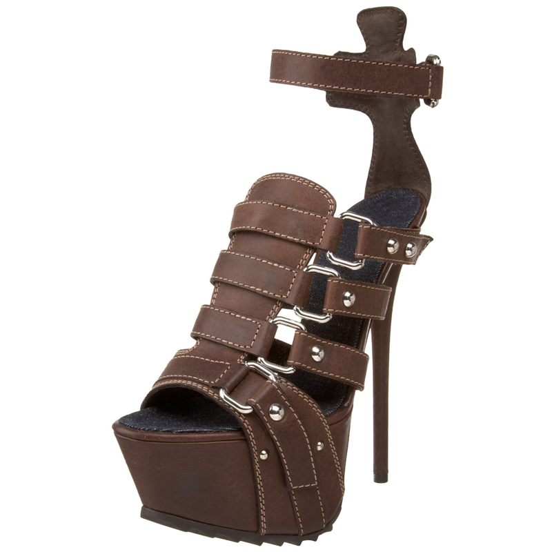 Sandalias de Plataforma con Ti - Women'S Shoes Peep Toe reseña y precio