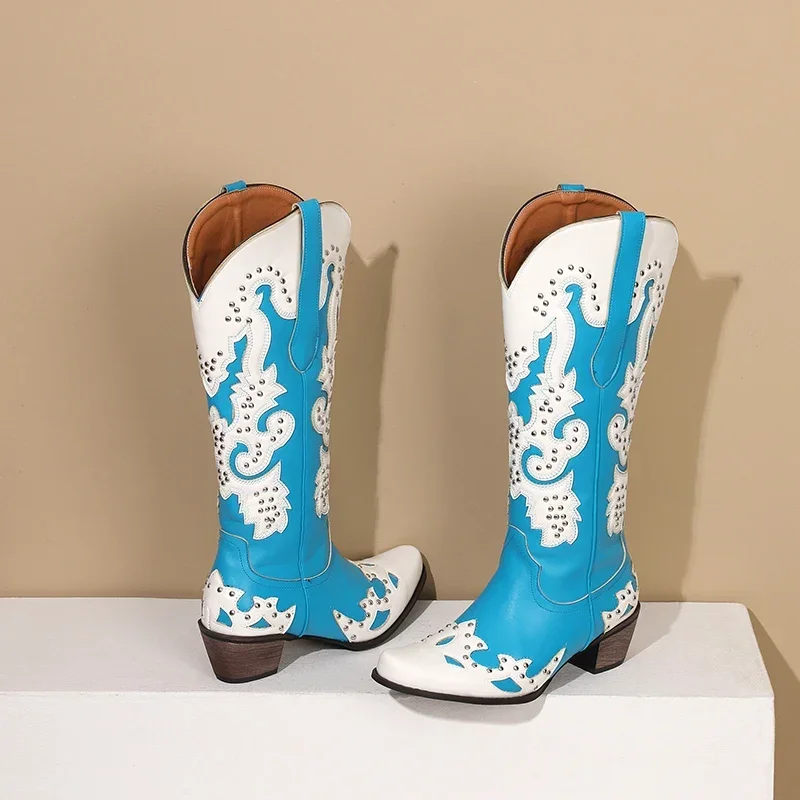 Botas Altas de Vaquera para Mu - Western Cowgirl Boot reseña y precio