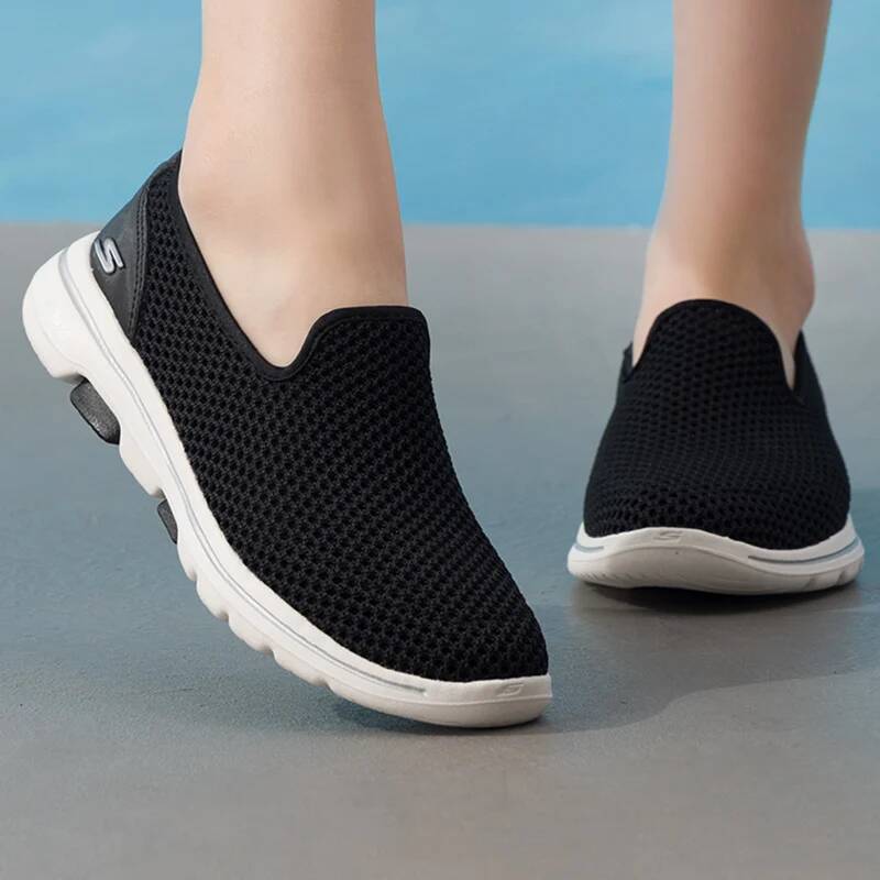 Skechers 124163-Bkw Zapatillas - Women Shoes Skechers reseña y precio