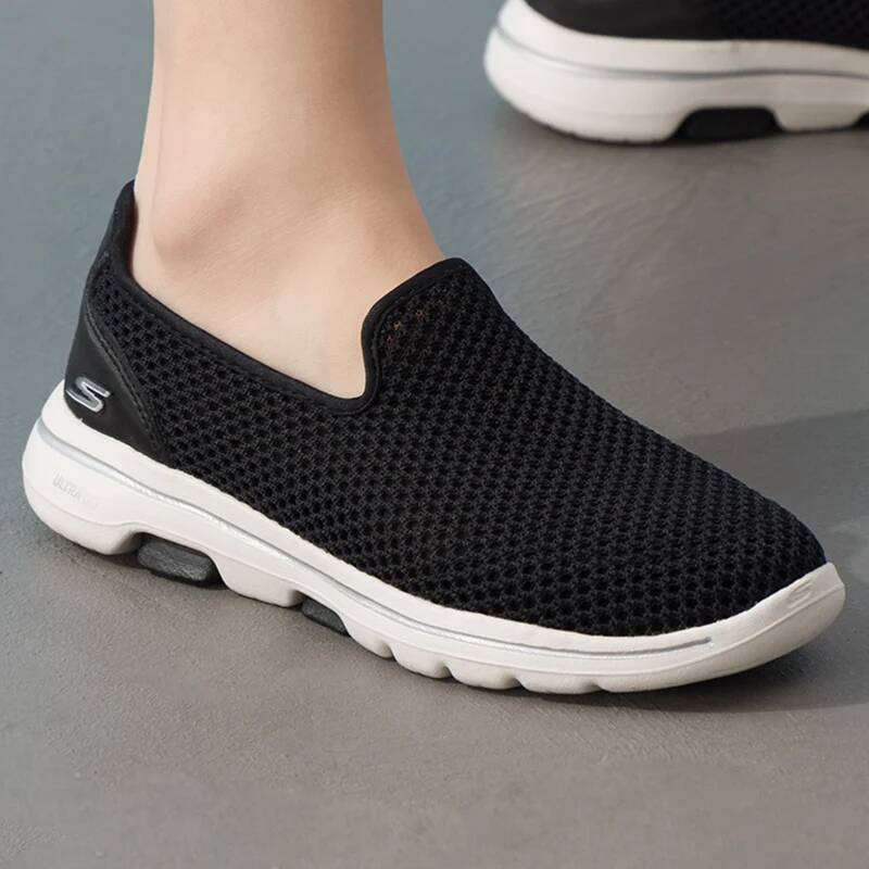 Skechers 124163-Bkw Zapatillas - Women Shoes Skechers reseña y precio