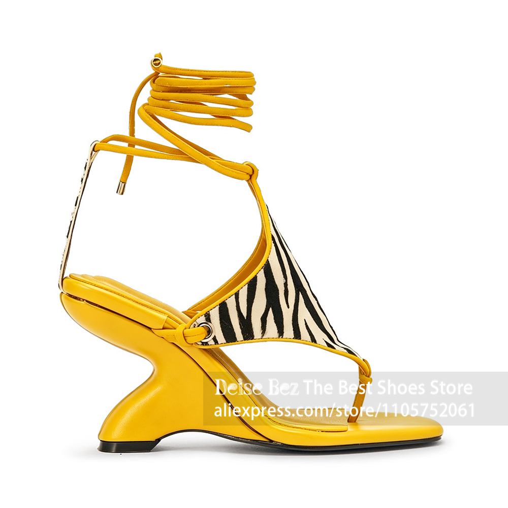 Sandalias de tacón esculpido c - Women Shoes Wedges reseña y precio