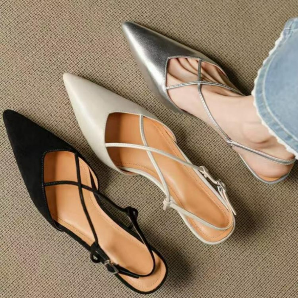 Zapatos de Tacón Bajo con Punt - Women Shoes Formal reseña y precio
