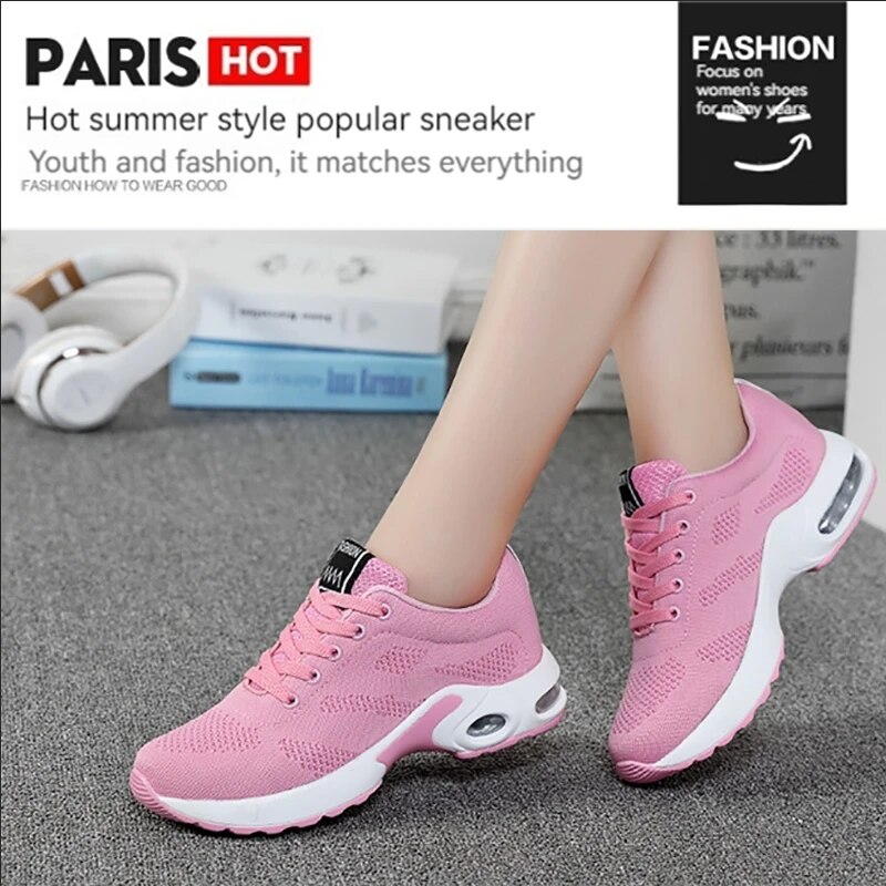Zapatillas deportivas tejidas  - Women Shoes Zoom reseña y precio