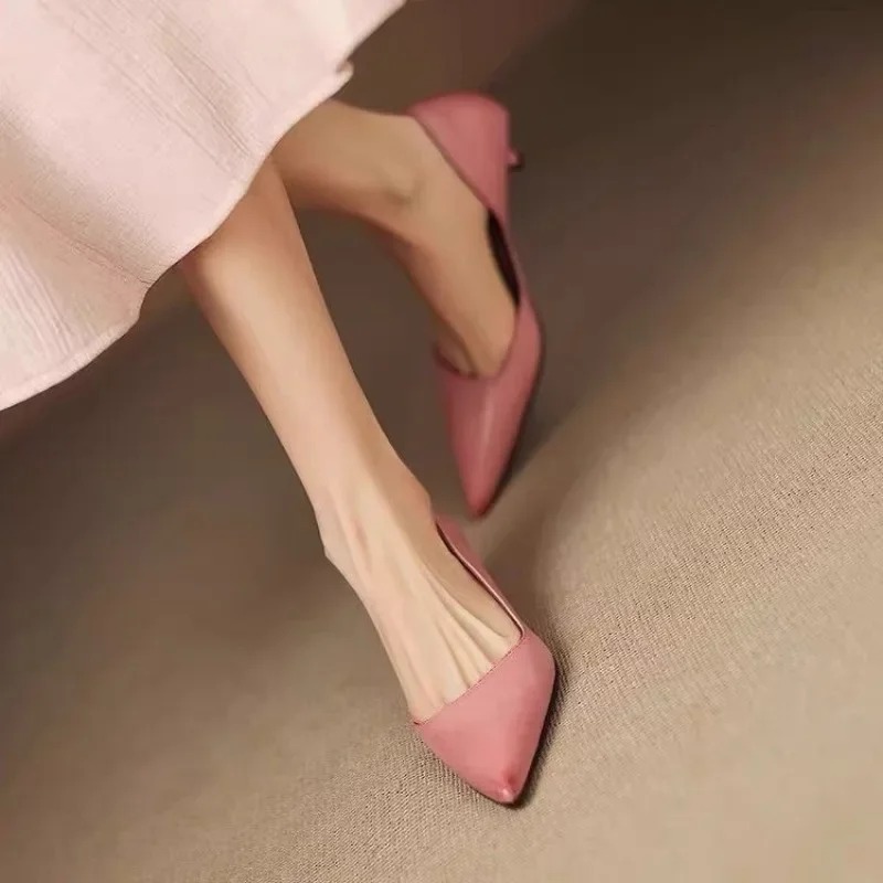 Tacones de aguja con punta est - Shoes Women Pumps reseña y precio