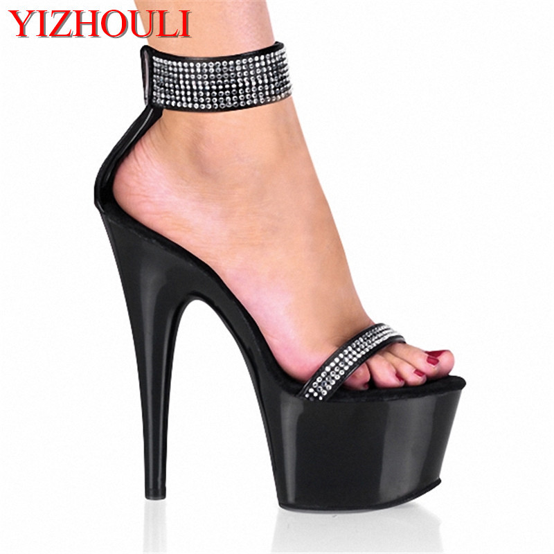 Modelos sexy Sandalias de tacó - Metallic Heel Sandal reseña y precio