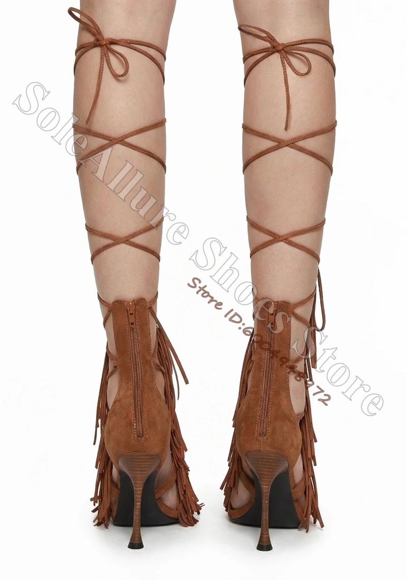 Sandalias Gladiador de Tacón A - Western Cowgirl Boot reseña y precio