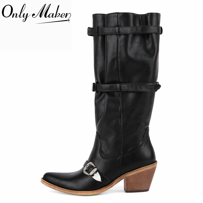 Onlymaker Botas Vaqueras de Ta - Western Cowgirl Boot reseña y precio