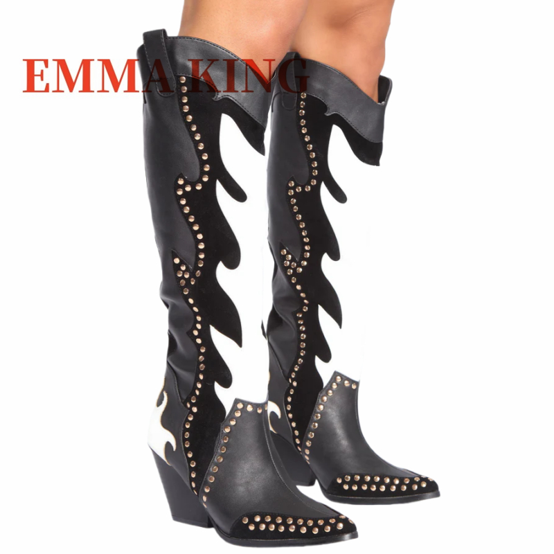Botas de vaquero del oeste con - Western Cowgirl Boot reseña y precio