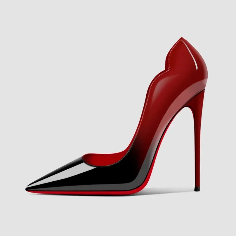 -zapatos de tacón grande con f - Women'S Shoes Red Bottoms reseña y precio