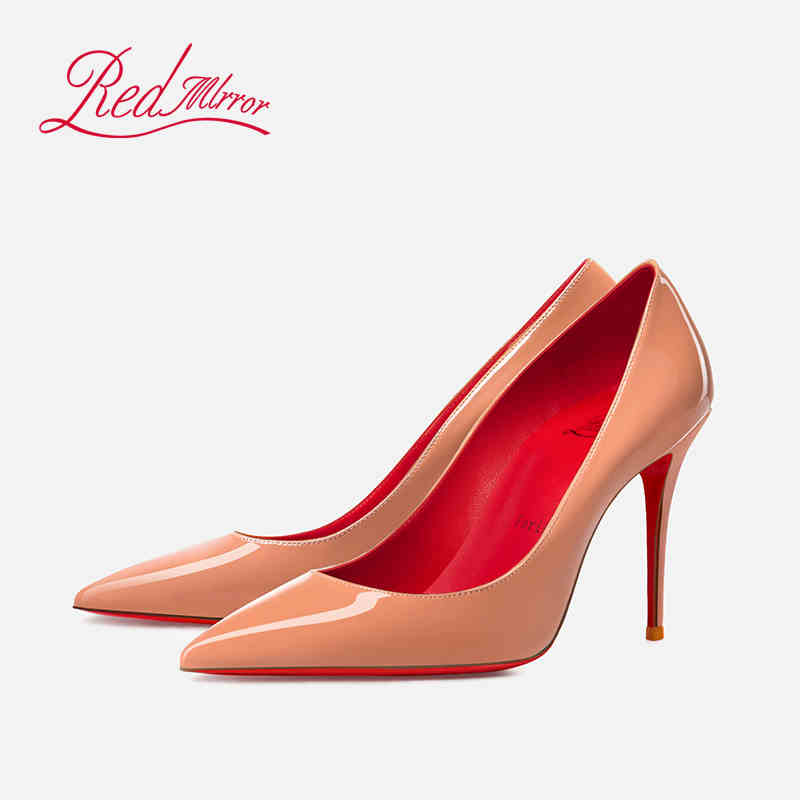 Tacones altos de color desnudo - Women'S Shoes Red Bottoms reseña y precio